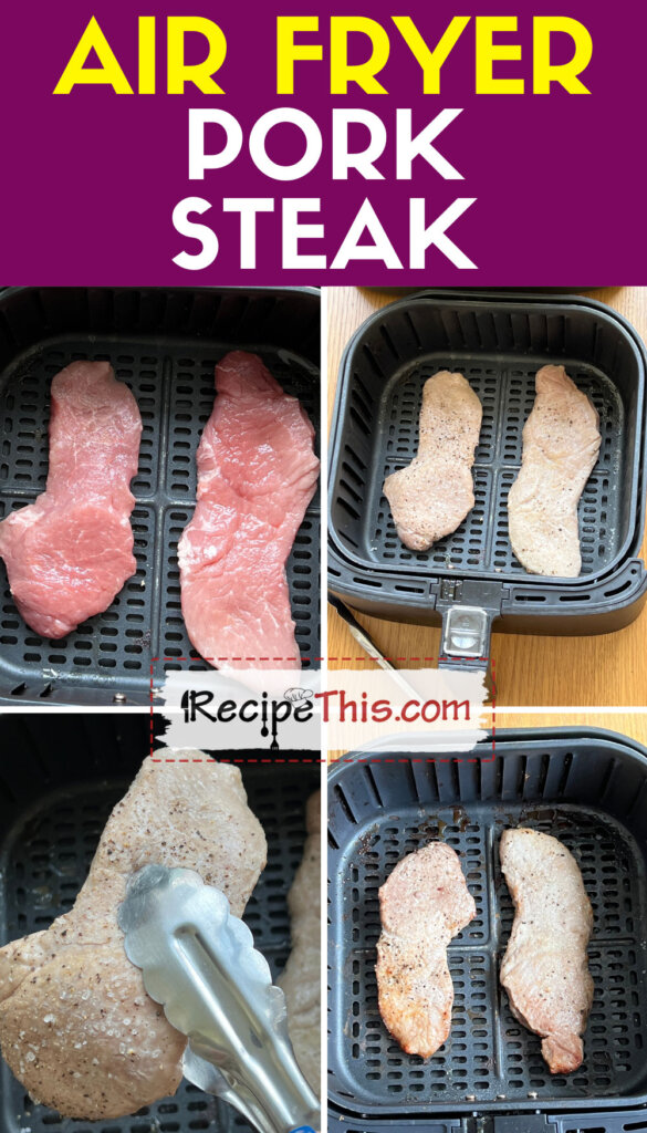 air-fryer-pork-steak-step-by-step