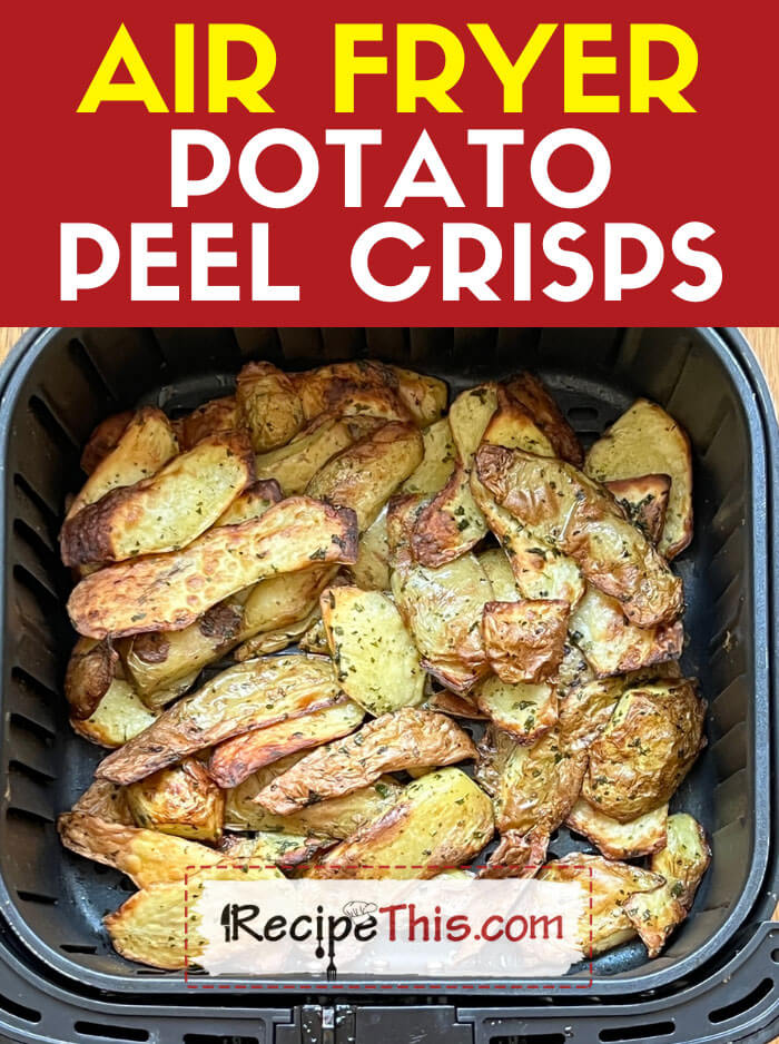 Air Fryer Potato Peel Crisps
