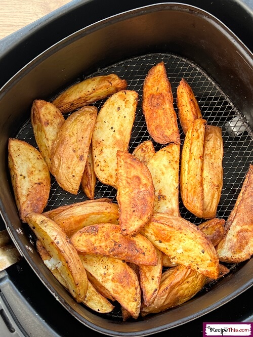 air fryer potato wedges