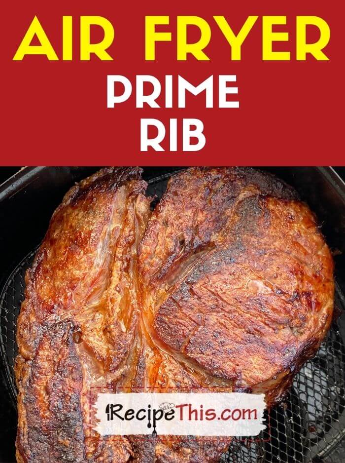 air fryer prime rib recipe