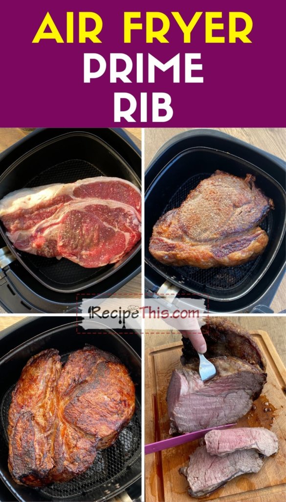 air fryer prime rib step by step