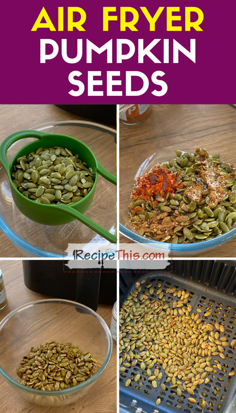 Recipe This Air Fryer Pumpkin Seeds