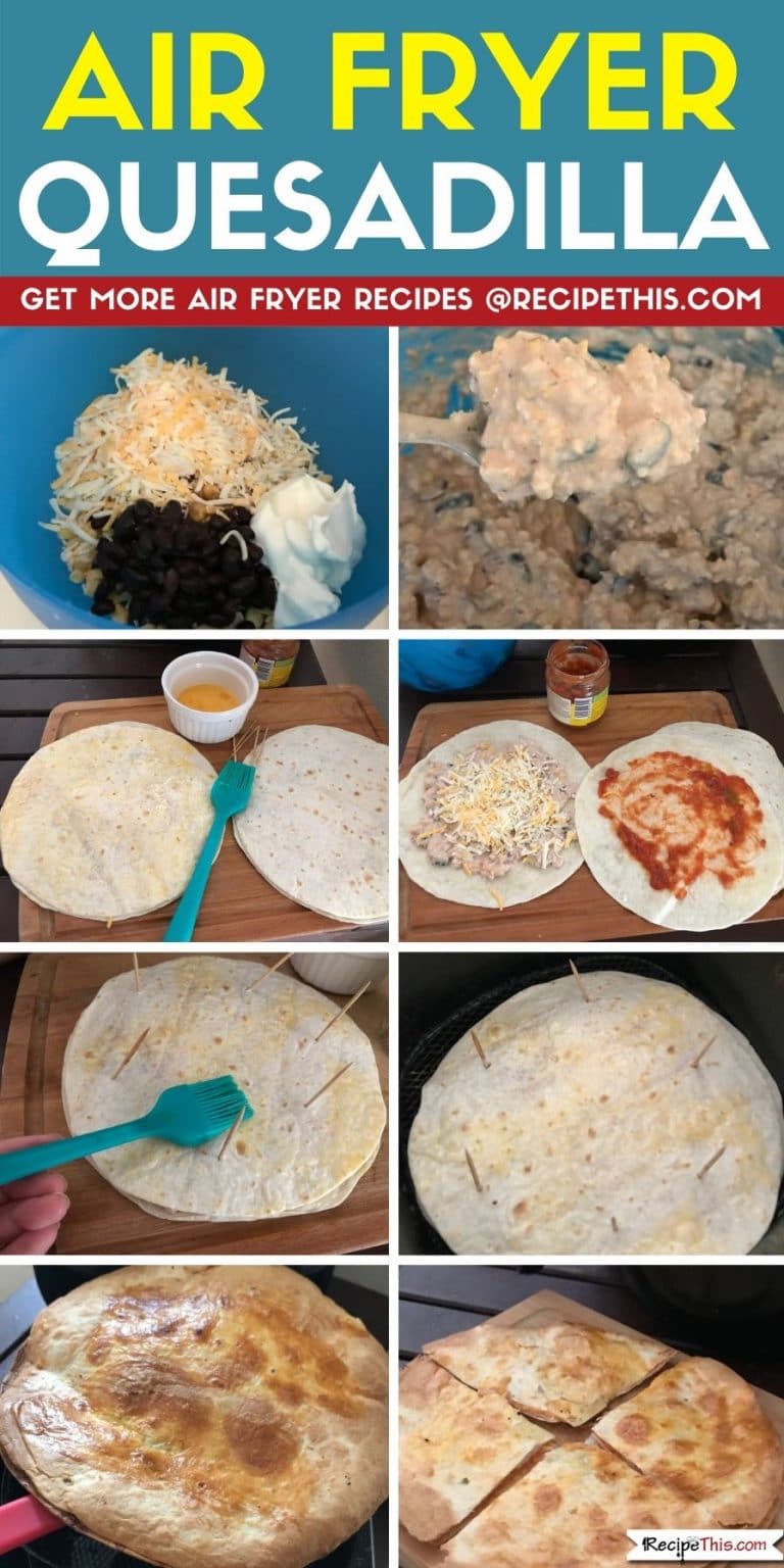 Recipe This Air Fryer Quesadilla