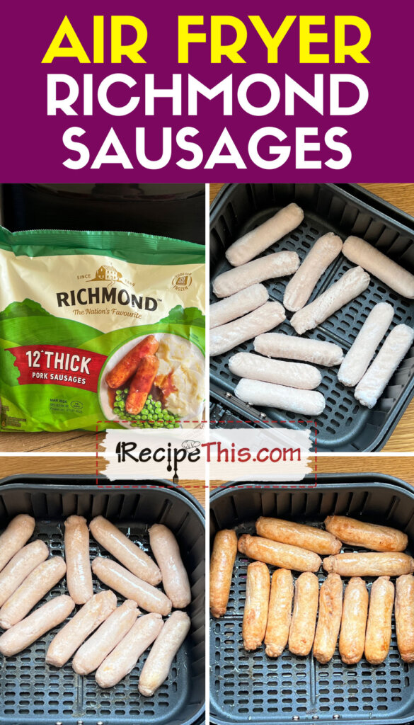 air-fryer-richmond-sausages-step-by-step