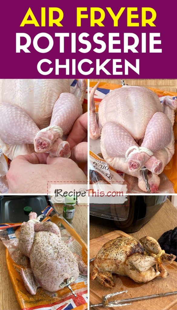 Recipe This Air Fryer Rotisserie Chicken