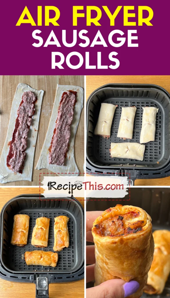 air-fryer-sausage-rolls-step-by-step