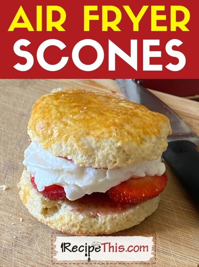 air fryer scones