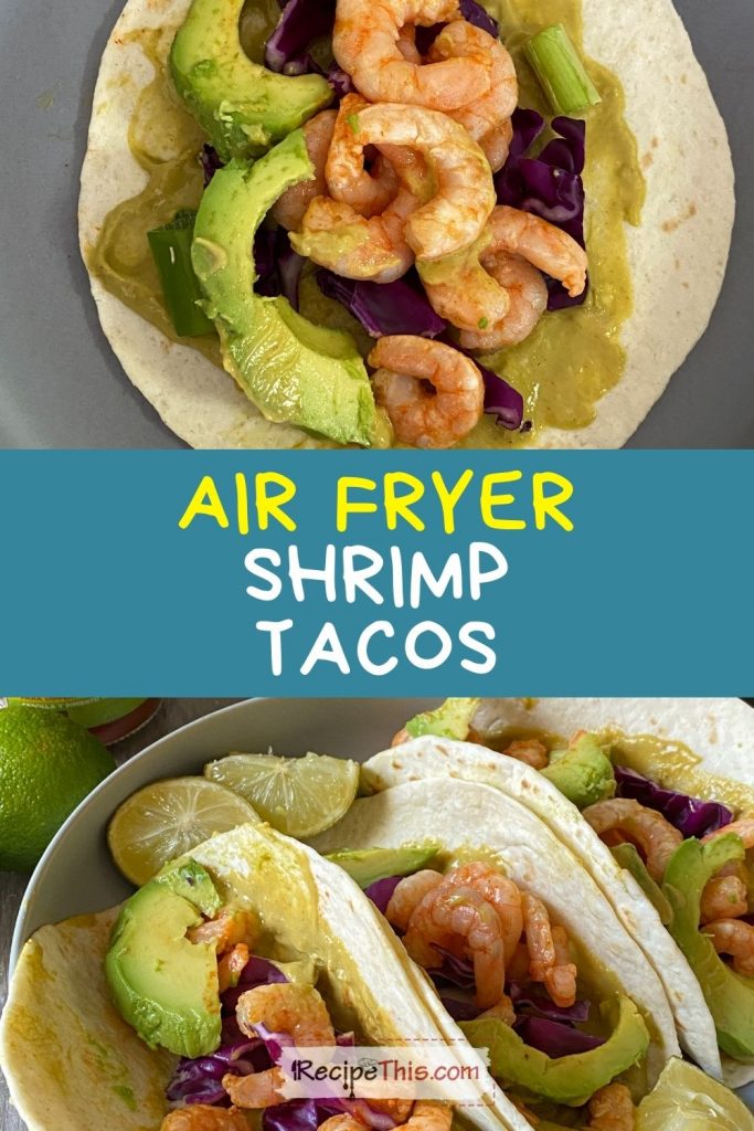 air fryer shrimp tacos recipe