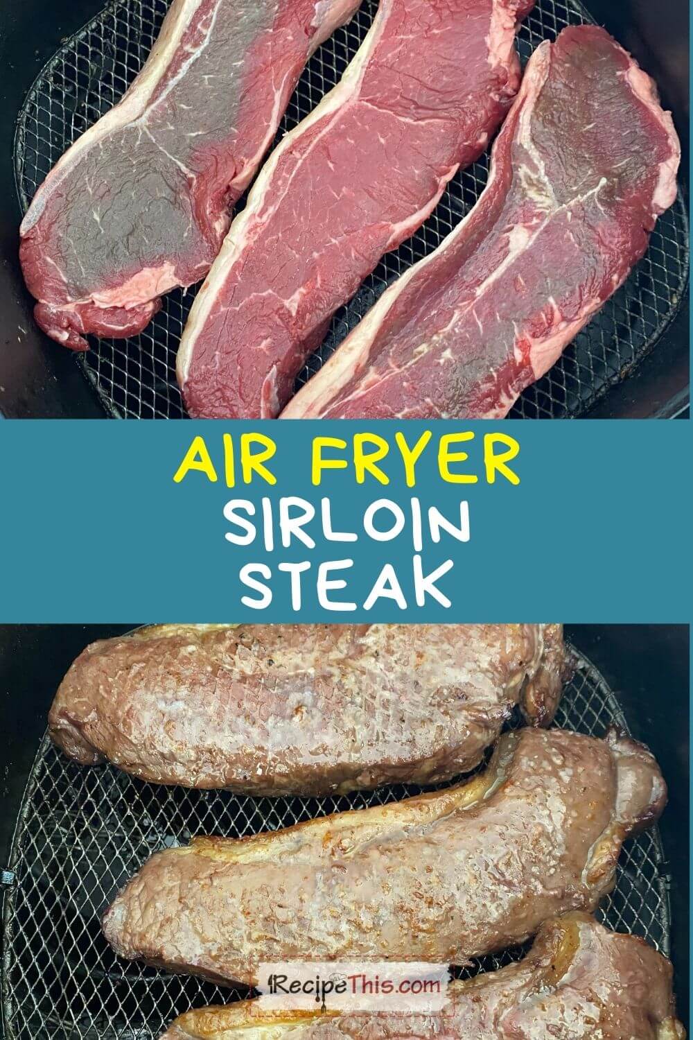Recipe This Air Fryer Sirloin Steak