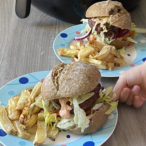 air fryer slimming world burgers