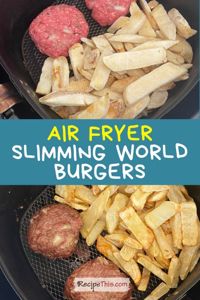 air fryer slimming world burgers recipe