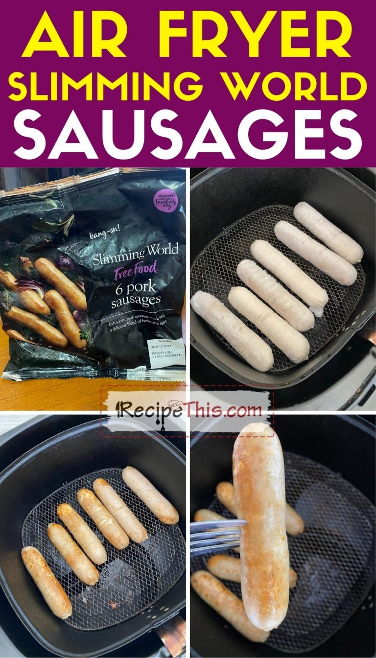 Recipe This Air Fryer Slimming World Sausages