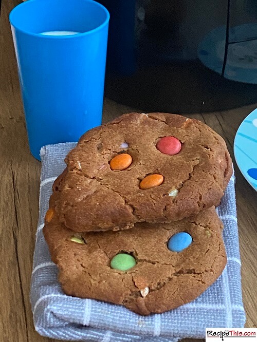 air fryer smartie cookie recipe