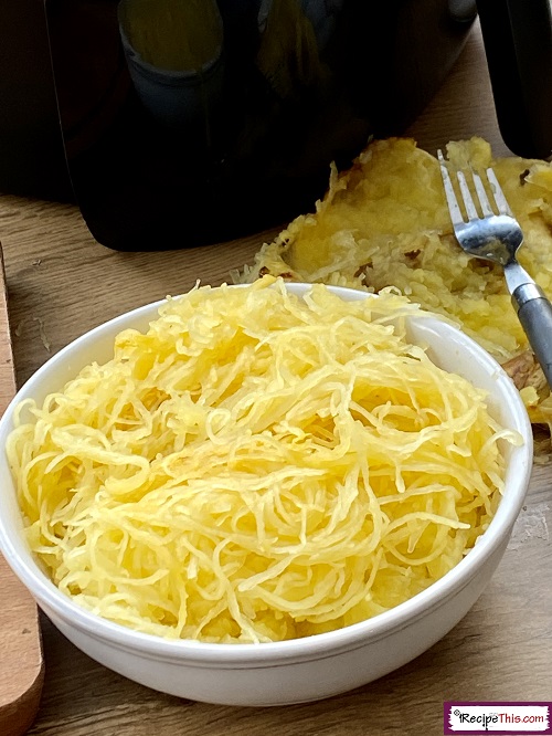 air fryer spaghetti squash