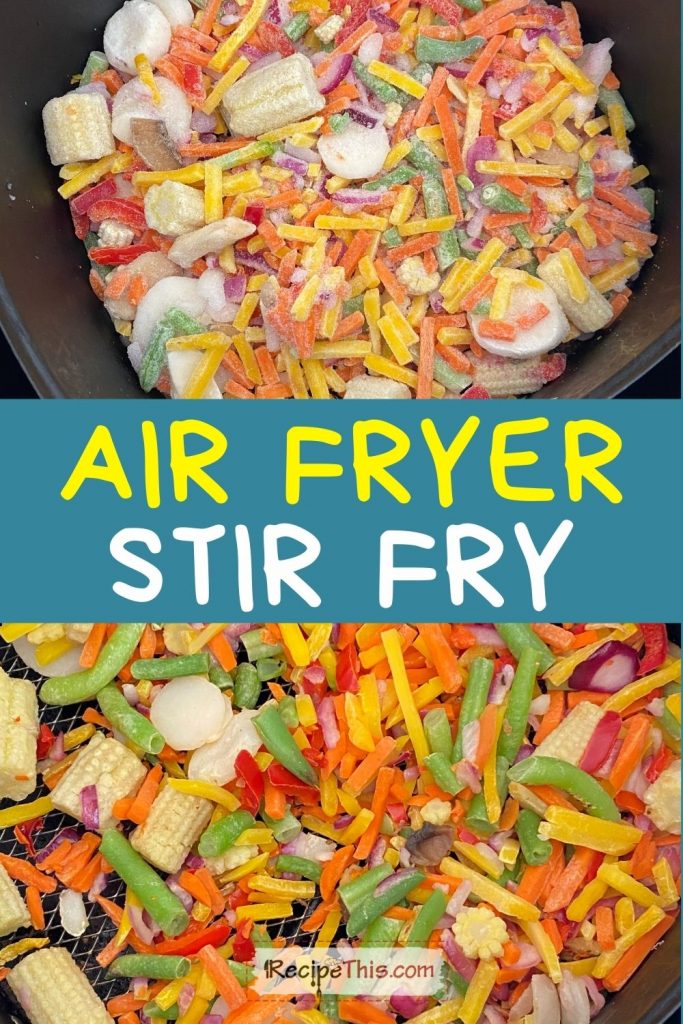 air fryer stir fry at recipethis.com