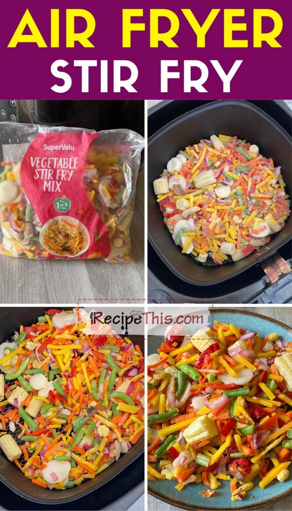 air fryer stir fry step by step