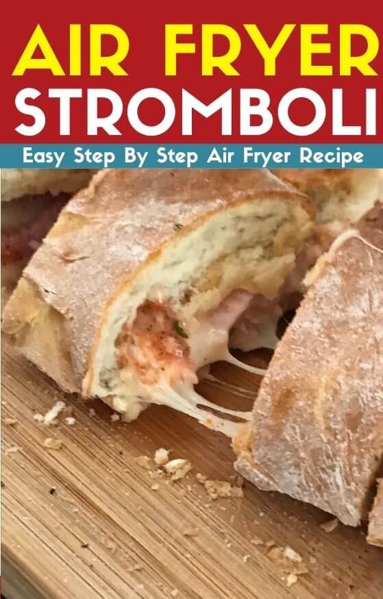 air fryer stromboli recipe