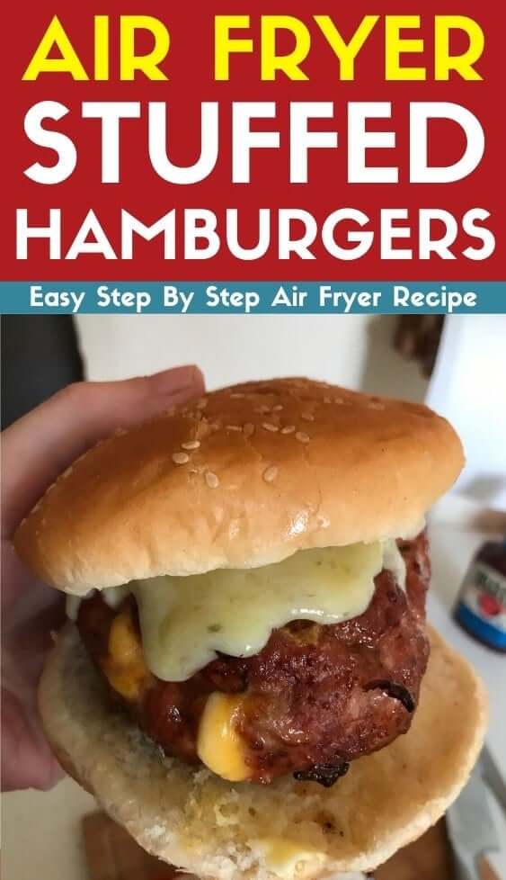 Air Fryer Hamburgers (Tender & Juicy) - Spend With Pennies