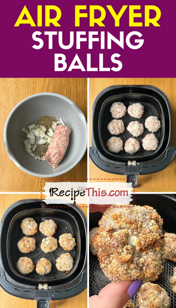 air-fryer-stuffing-balls-step-by-step