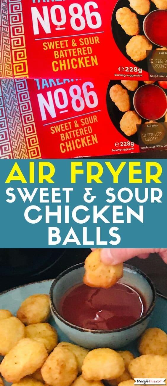 Recipe This Air Fryer Sweet & Sour Chicken Balls