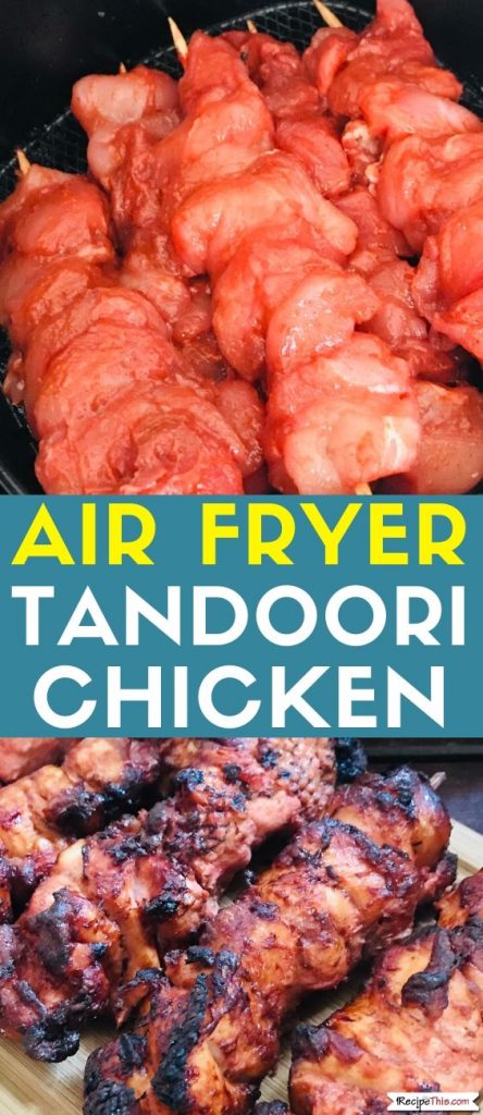 air fryer tandoori chicken recipe