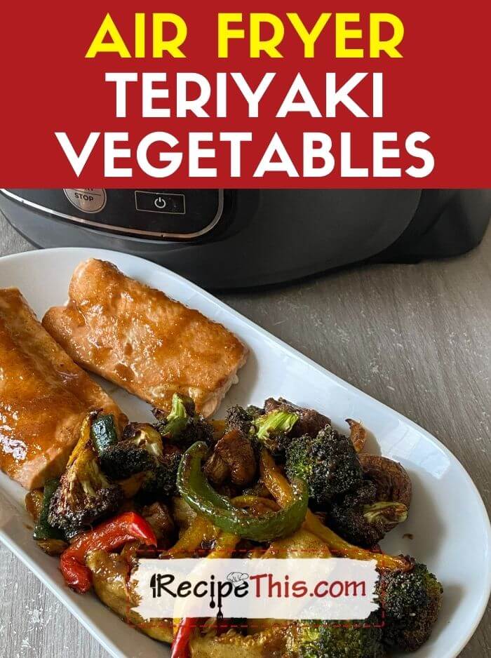 air fryer teriyaki vegetables