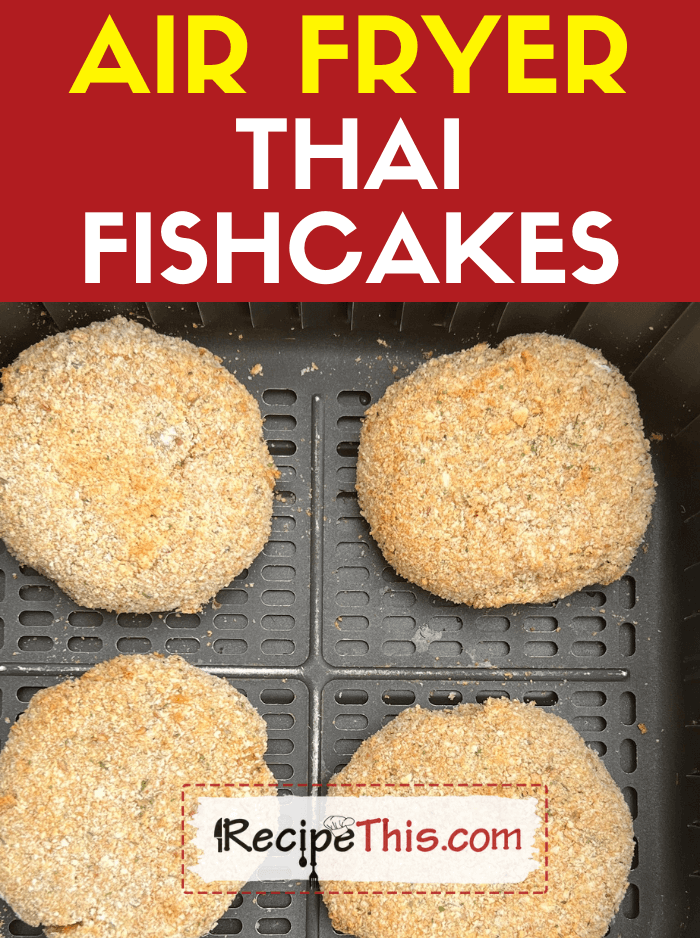 air fryer thai fishcakes recipe