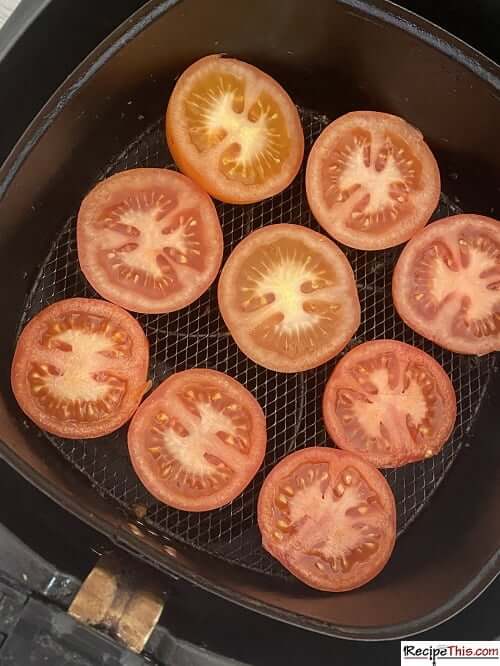 air fryer tomatoes