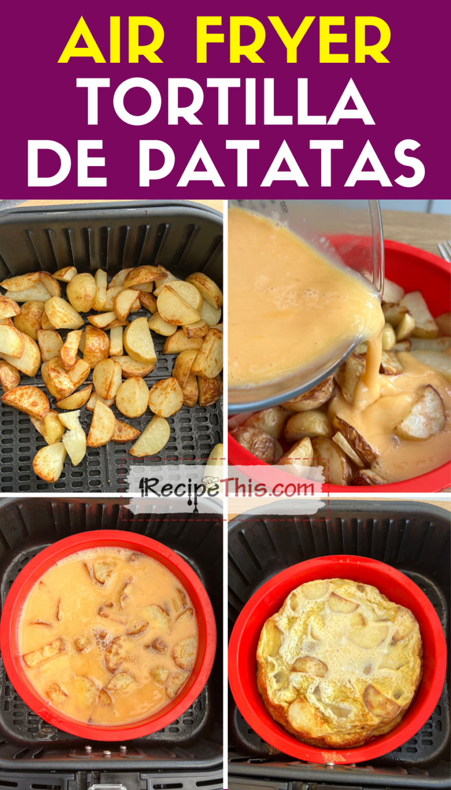 Recipe This Air Fryer Tortilla De Patatas (Spanish Omelette)