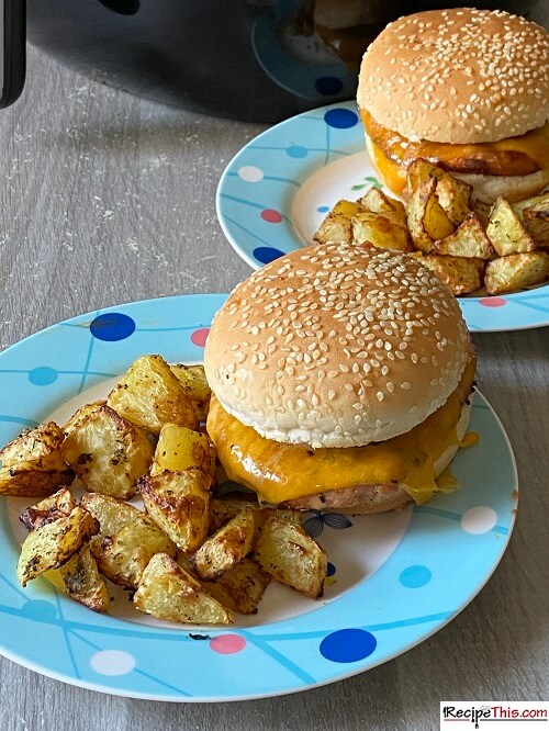 air fryer turkey burgers