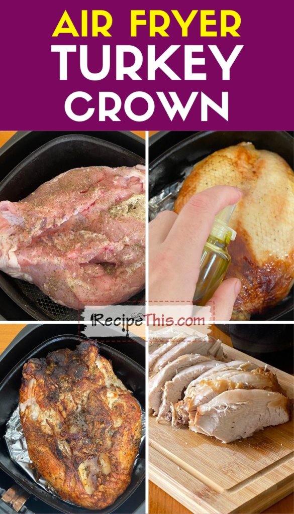 air fryer turkey crown instructions