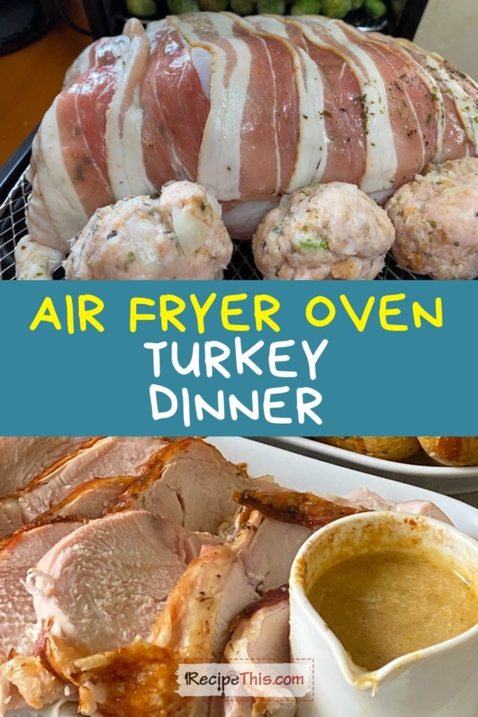 air fryer turkey dinner for two people