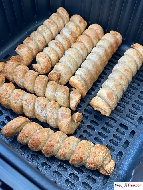 air fryer turkey twizzlers