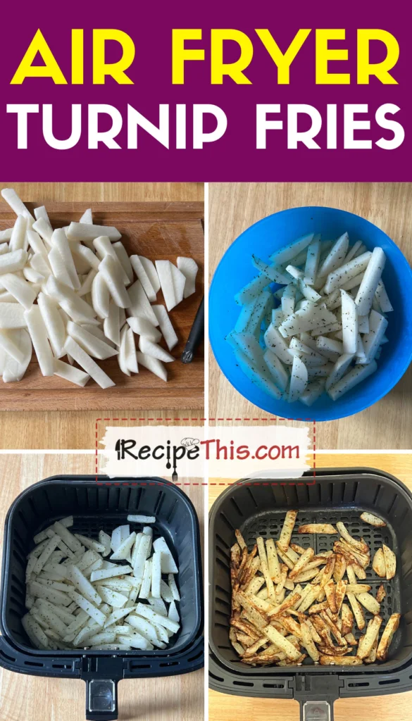 Air fryer cheap turnip fries