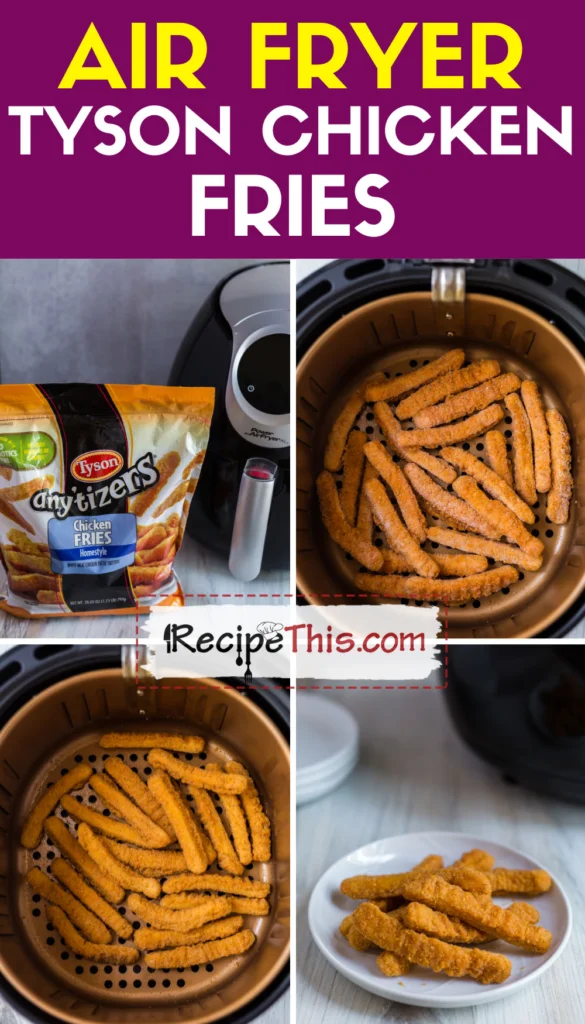 Air Fryer French Fries - Plain Chicken