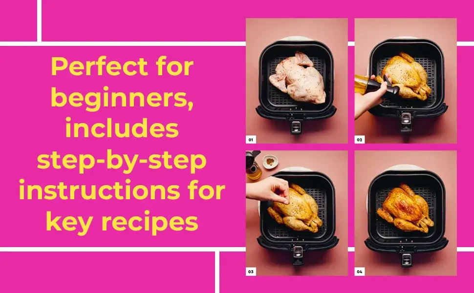 air fryer whole chicken step by step