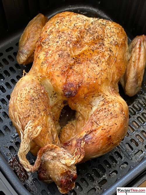 Whole Chicken in the Air Fryer – Brathendl in Luftfritteuse