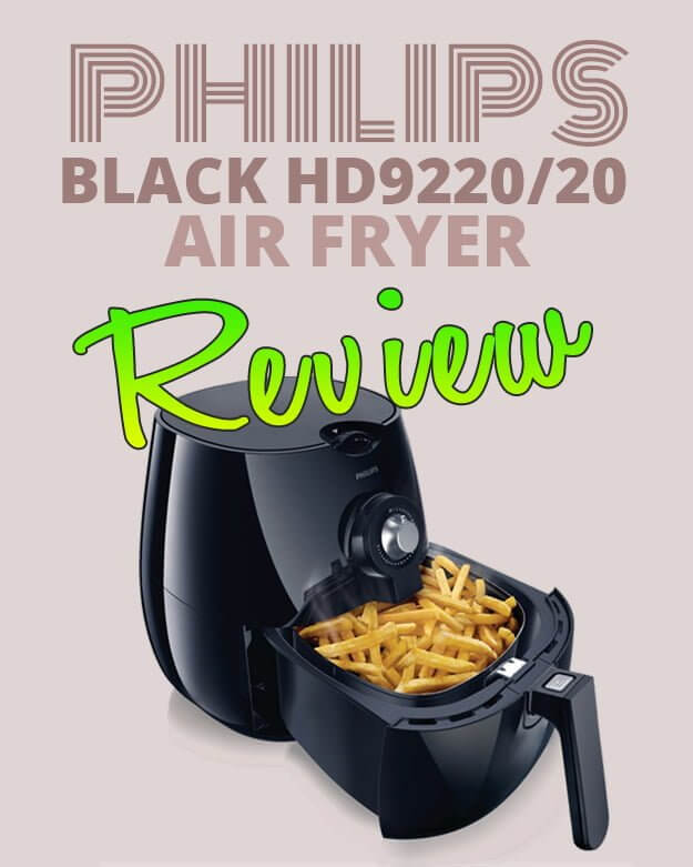 Philips Black HD9220/20 Air Fryer Review