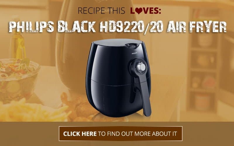 "Buy the Philips Black HD9220 Air Fryer we use and love"