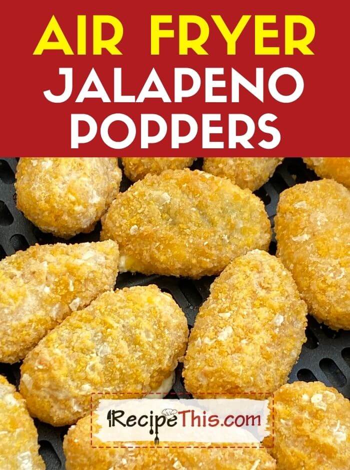 Air Fryer Frozen Jalapeno Poppers