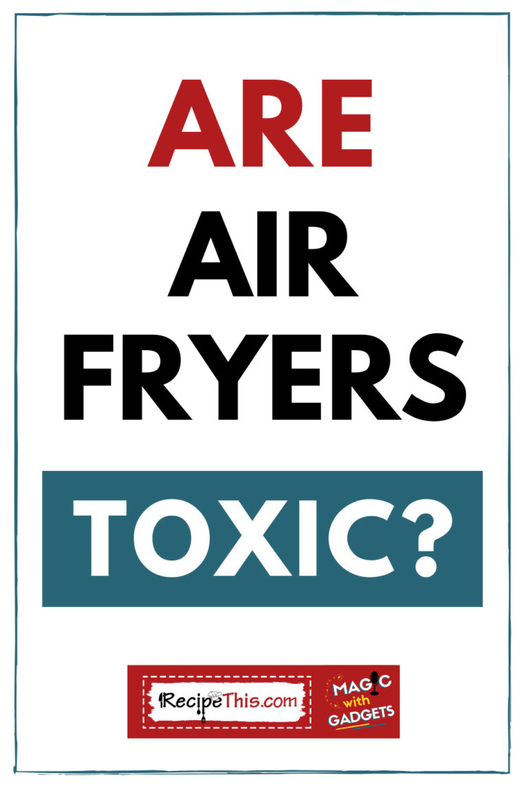 Recipe This Are Air Fryers Toxic?