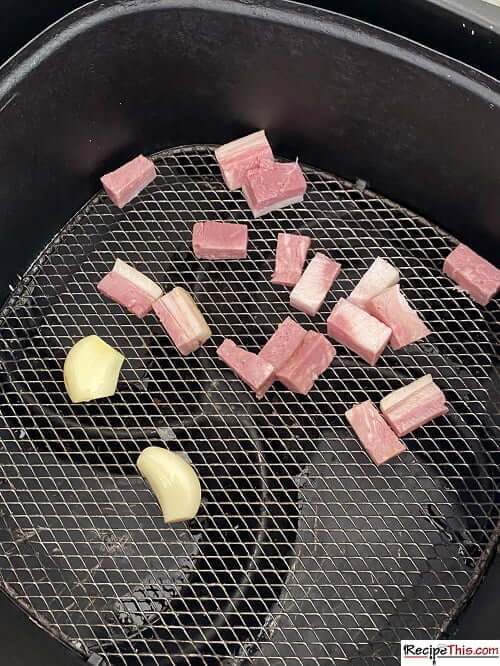 bacon aioli in air fryer
