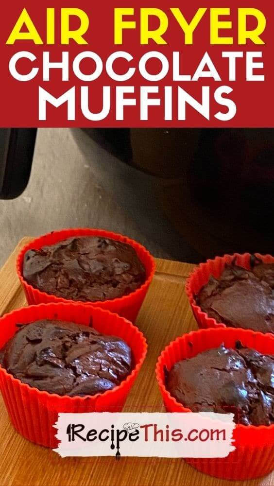 Ninja Foodi Chocolate Muffins - Mommy Hates Cooking