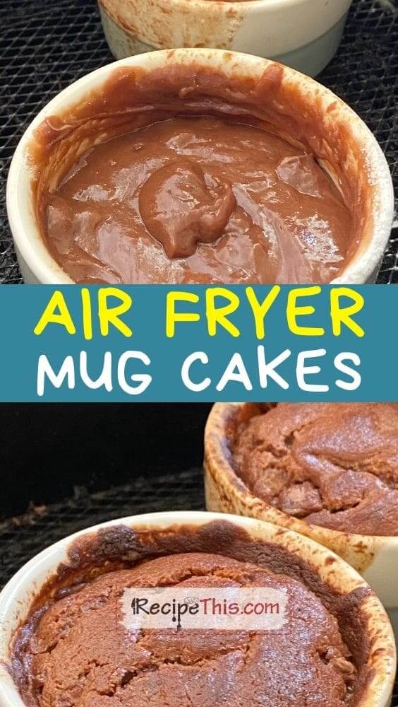 best air fryer mug cakes