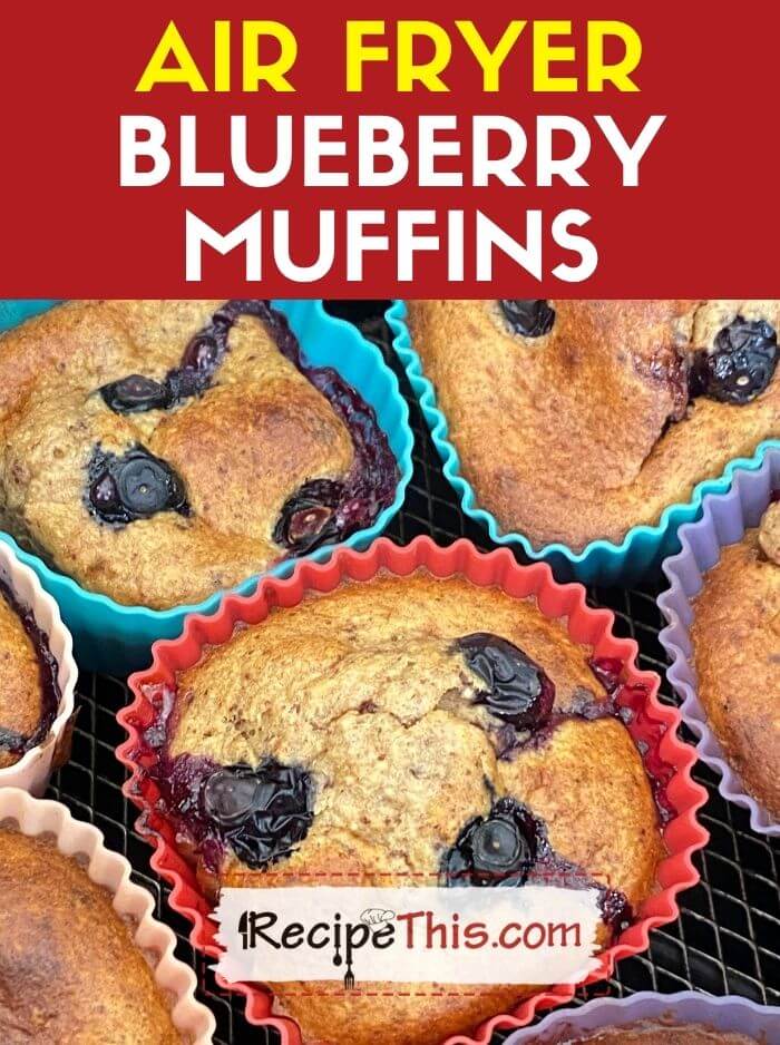 blueberry muffins air fryer