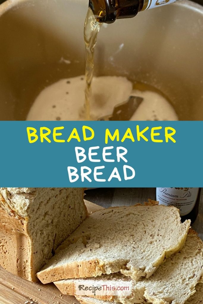 bread maker beer bread with cheese