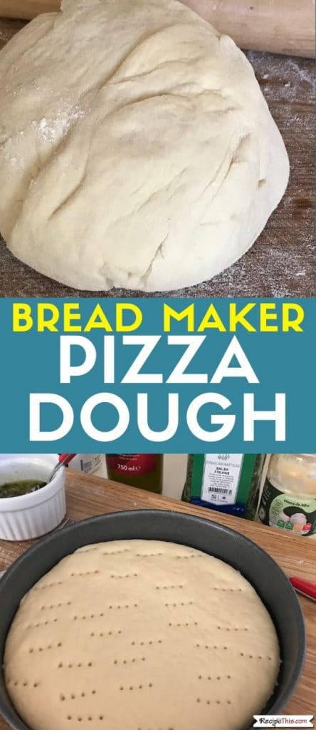 bread maker pizza dough at recipethis.com