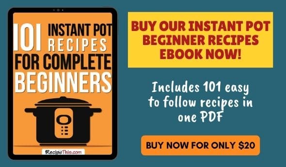 buy 101 instant pot recipes for beginners today