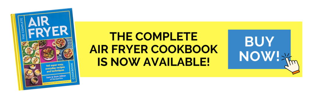 buy the complete air fryer cookbook now