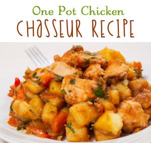 "Chciken chasseur slow cooked recipe"